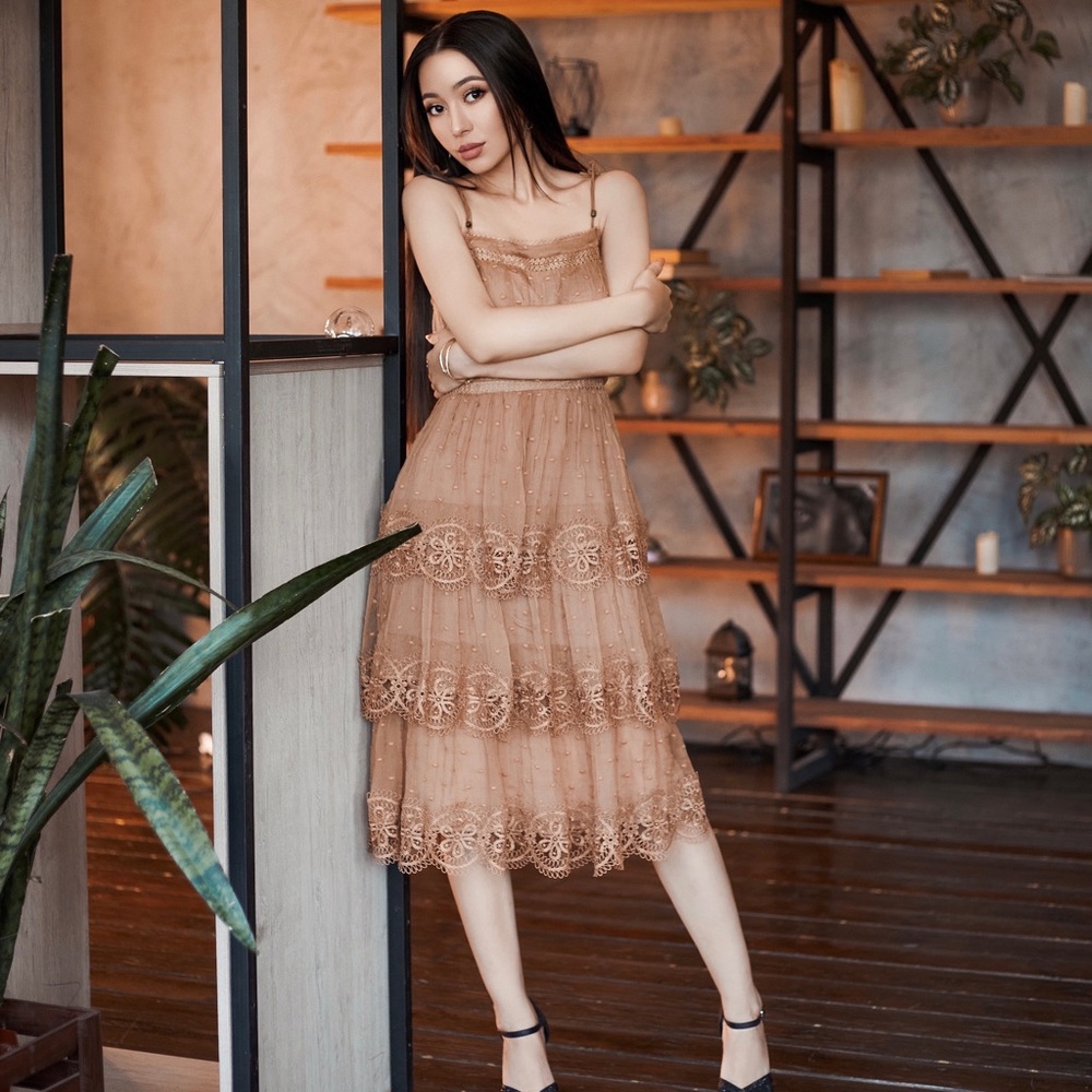 Zimmerman Ravishing Meridian Circle Silk dress